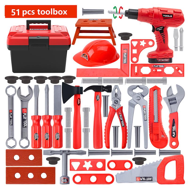 Kids' Simulation Toolbox: Educational Repair Play Set with Screwdriver and Screws