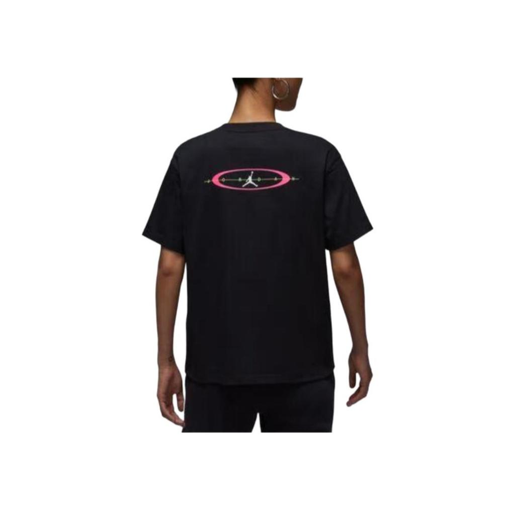 Jordan Casual Comfortable Breathable Versatile Short Sleeve T-Shirt Women Tops HV0195-010