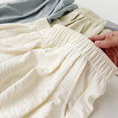 Acetate Satin Yamamoto Pleated Wide-leg Pants Women's Summer Thin Drape Sunscreen Casual Mopping Pants Lazy Style