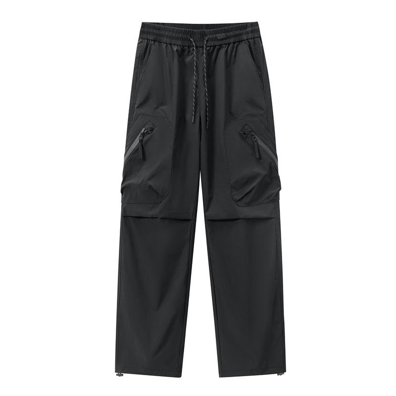 Outdoor hiking charging mountaineering pants autumn new light and breathable quick-drying sports overalls can be worn by men and women