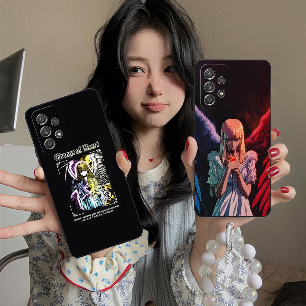 Yugioh Change of Heart Phone Case for Samsung Galaxy A56 55 54 53 52 51 36 35 34 23 16 15 5G Colorful Cover Cover Pretty Luxury