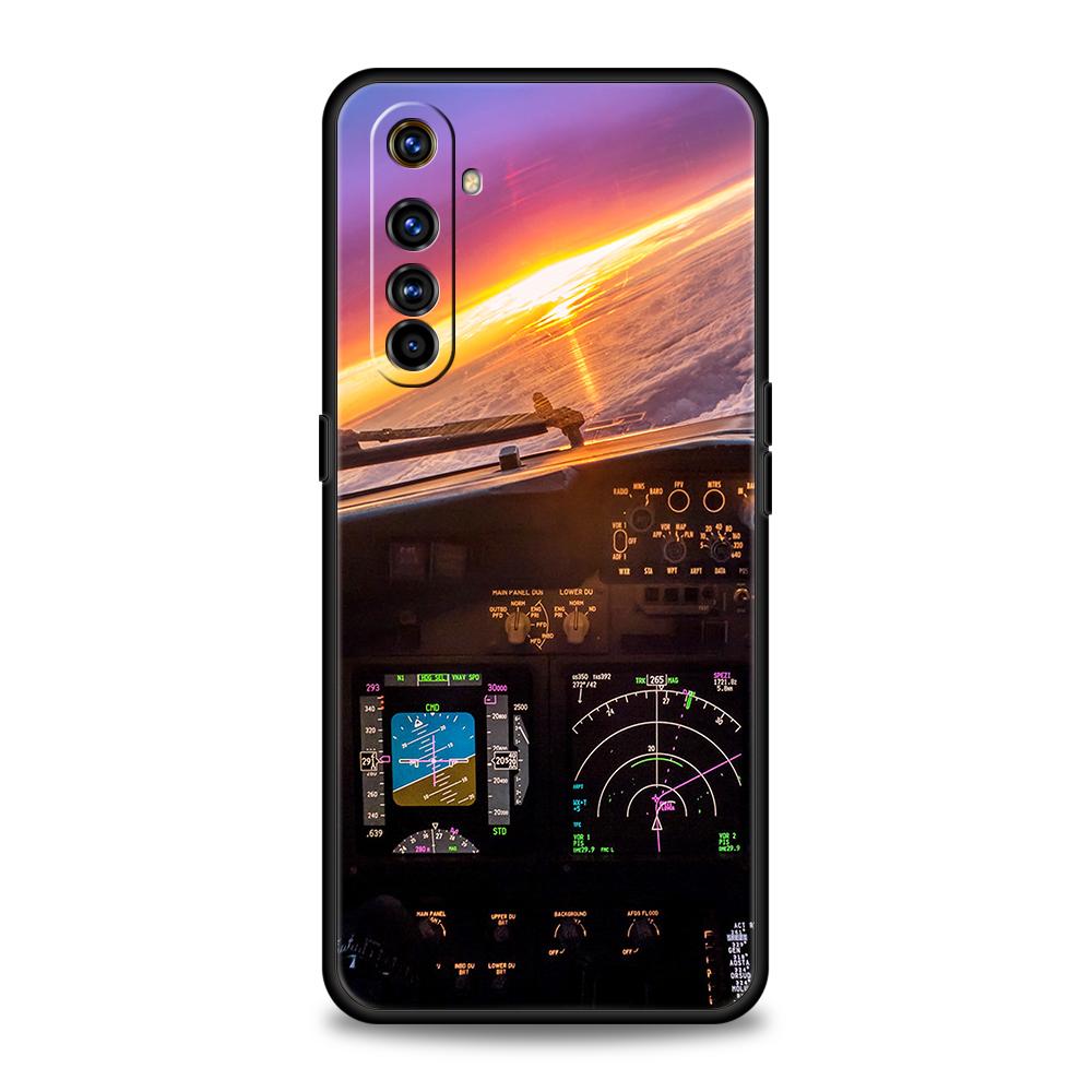 

Aircraft Plane Airplane Silicone For Realme 9 Pro GT2 6 7 8 10 C11 C21Y C25 C35 GT Neo 2 3 3T Pro Plus 5G Shockproof Phone Cover Realme 9 Pro