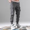 Spring and Summer Thin Overalls Men's Trendy All-match Leggings Loose Multi-pocket Trousers Large Size Casual Pants