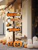 Halloween Pumpkin Figurines: Scene & Venue Atmosphere Props for Shops, Bars, & Entrances