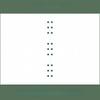 B5 Loose Leaf 9 Holes Notebook Refill Spiral Binder Inner Page Weekly Monthly To Do Line Dot Grid Inside Paper Stationery