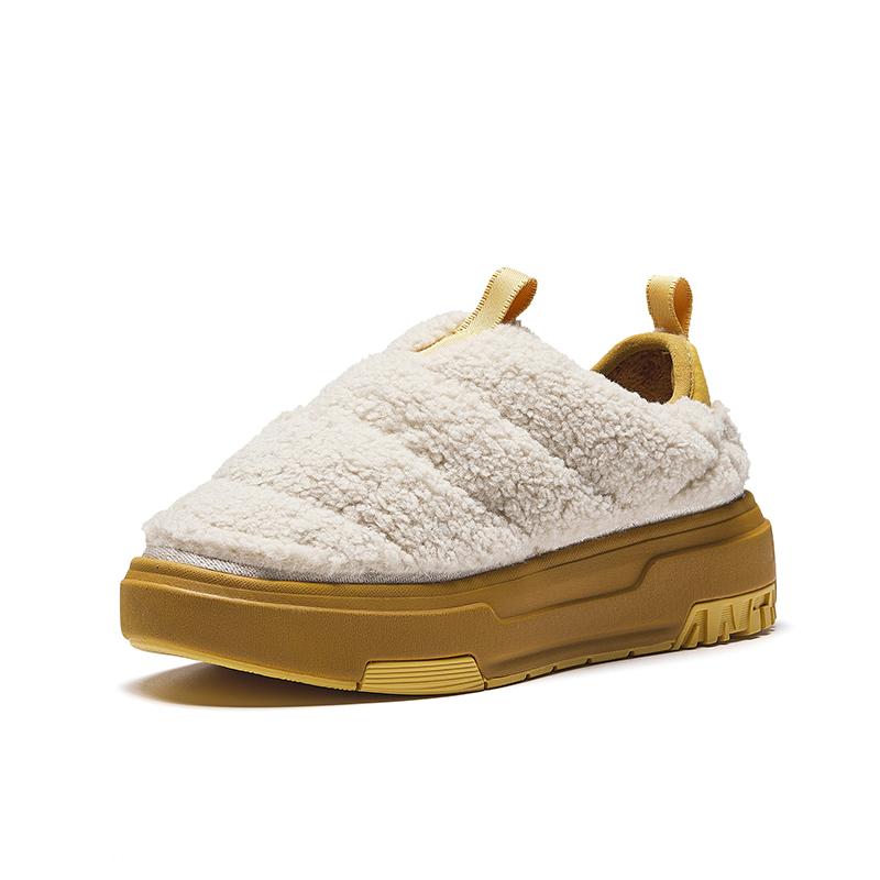 Anta Comfortable Fashion Trendy Non-Slip Wear-Resistant Low-Top Casual Shoes Women Casual Shoes Light-Brown 122448922-1