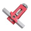 Cabinet Door Installation Positioner Aluminum Alloy Adjustable Cabinet Door Mounting Jig Tool for DIY Most Cabinet Doors
