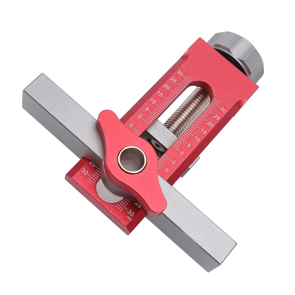 Cabinet Door Installation Positioner Aluminum Alloy Adjustable Cabinet Door Mounting Jig Tool for DIY Most Cabinet Doors