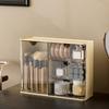 Plastic Cosmetic Storage Box Large Capacity Transparent Drawer Style Storage Box with Drawers Dust-Proof Cosmetic Display Case