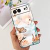 For Google Pixel 6 Case Cute Kawaii Cat Clear Silicone Shockproof Cover Capa For Google 6 Pixel 6 Pixel6 Phone Shell Funda Coque