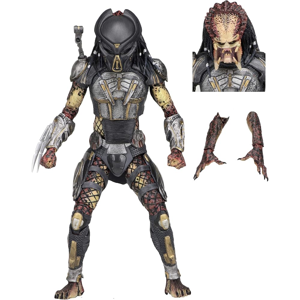 NECA Ultimate Series Predator Fugitive Action Figure 21cm Collectible Toy