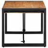 VidaXL Table basse 80x40x35 cm bois massif d'acacia, table latérale, table de salon, table d'accent, bout de canapé, table 4016678