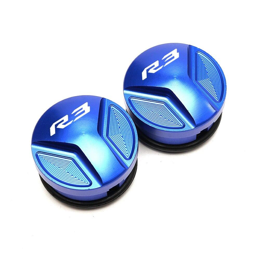 CNC Aluminum Motorcycle Frame Hole Cover Protective Cap For Yamaha Yzf R3 MT03 MT-03 2018    2022 2023