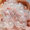 1Pc Diy Bear Empty Ball Skin Handmade Ball Decompression Slow Rebound Toy Sphere Jewelry Trp Casting Molds Tools