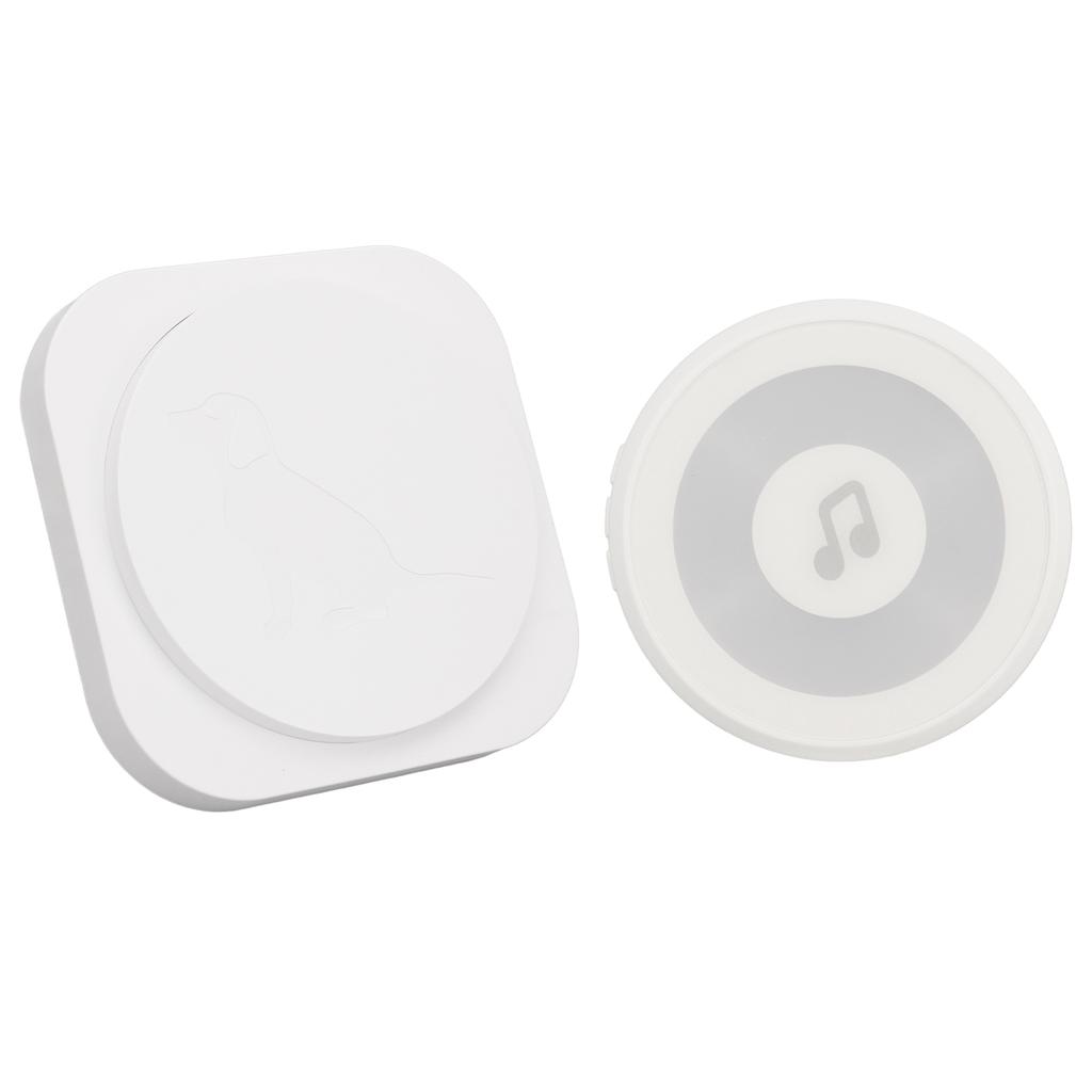 Wireless Pet Door  with Transmitter Receiver 4 Flashing Modes Touch Controll Dog Door