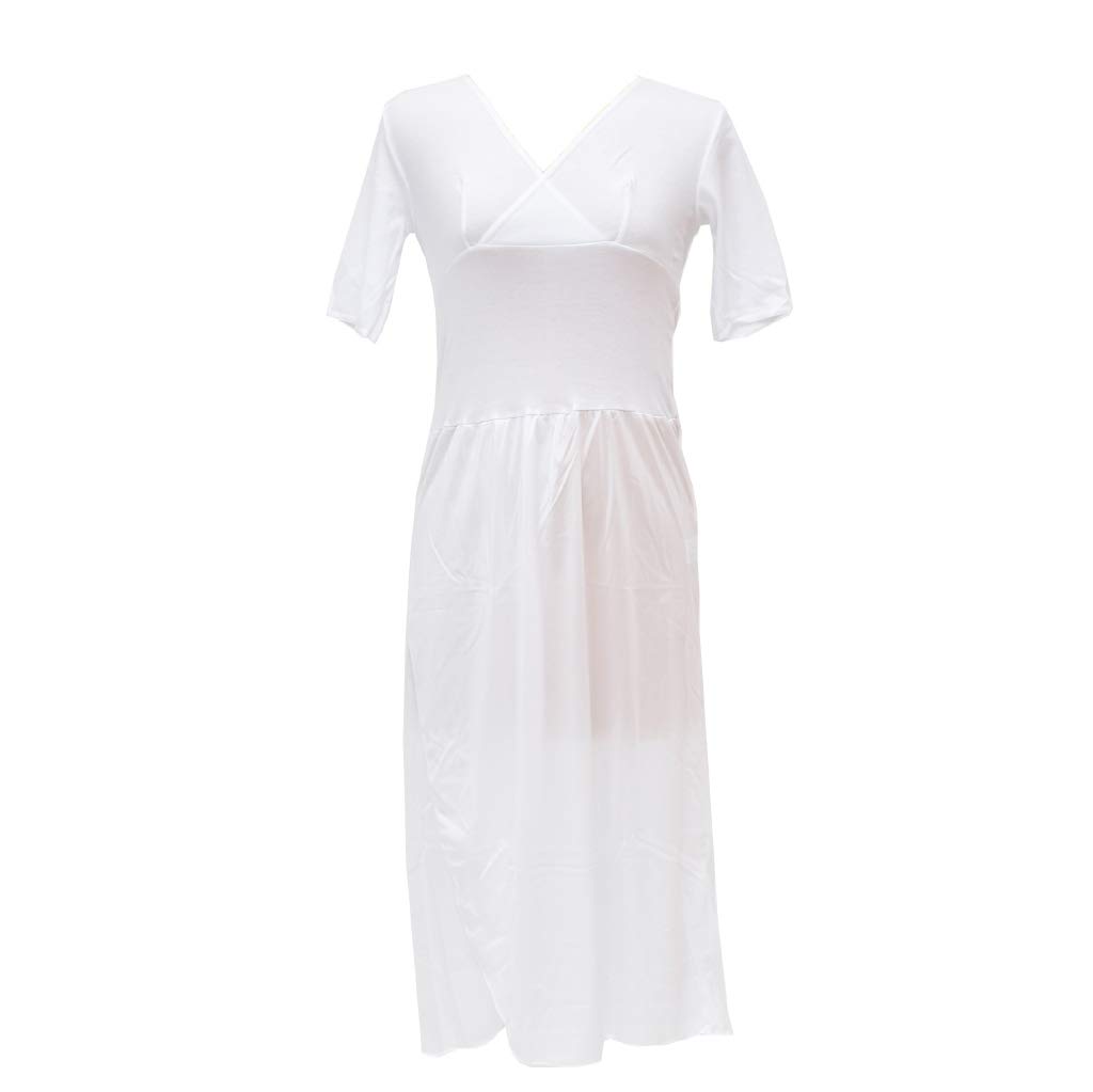 

Кимоно-комбинация с подолом, цельное, белое, NO588, стиль Azuma, кимоно в стиле Azuma (Кимоно Хитоми) Слип, Нижнее белье, Поддевка, L, Нижнее белье, Кимоно, Защита, белый