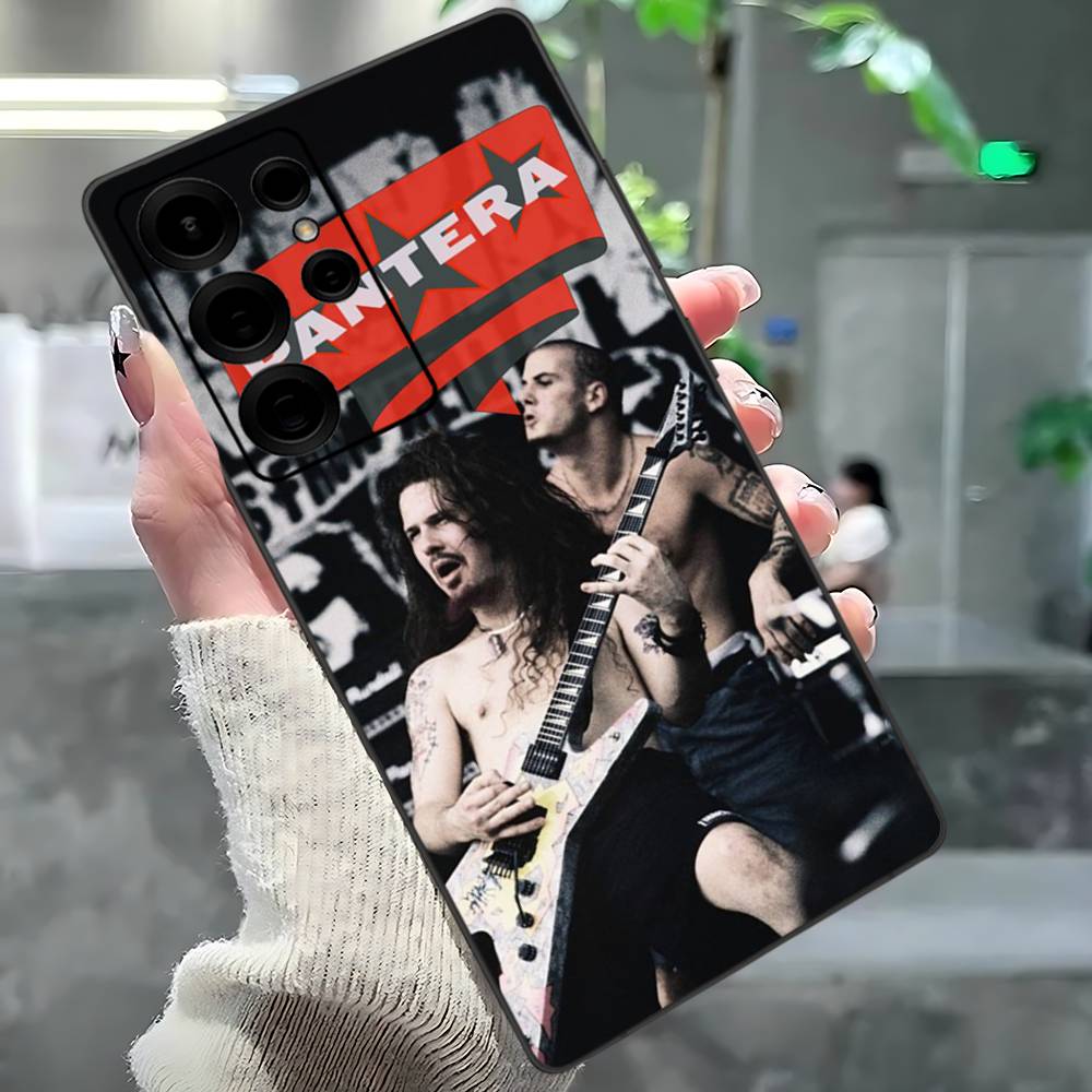 Classic Groove Metal Band P-Pantera Phone Case For Samsung S 9 10 20 21 22 23 30 23 24 Plus Lite Ultra FE S10lite Funda