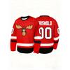 Men's T-shirt, Hockey Casual Wear, O-neck Daily Sweatshirt, Breathable Long-sleeved Top, Men's T-shirt