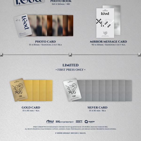 XLOV 2nd Mini Album [I,GOD]