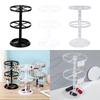 Rotating Earrings Display Stand Versatile Clear Jewelry Organizer Shelf Three Layer Rotating Jewellery Exhibition Rack