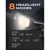 Bike Lights Set With Wide-Angle Reflectors, 8+6 Modes & Ultra-Light Bicycle Lights Powersports Accessory, IP65 Waterproof & Dual USB-C 1-2 Hrs Fast