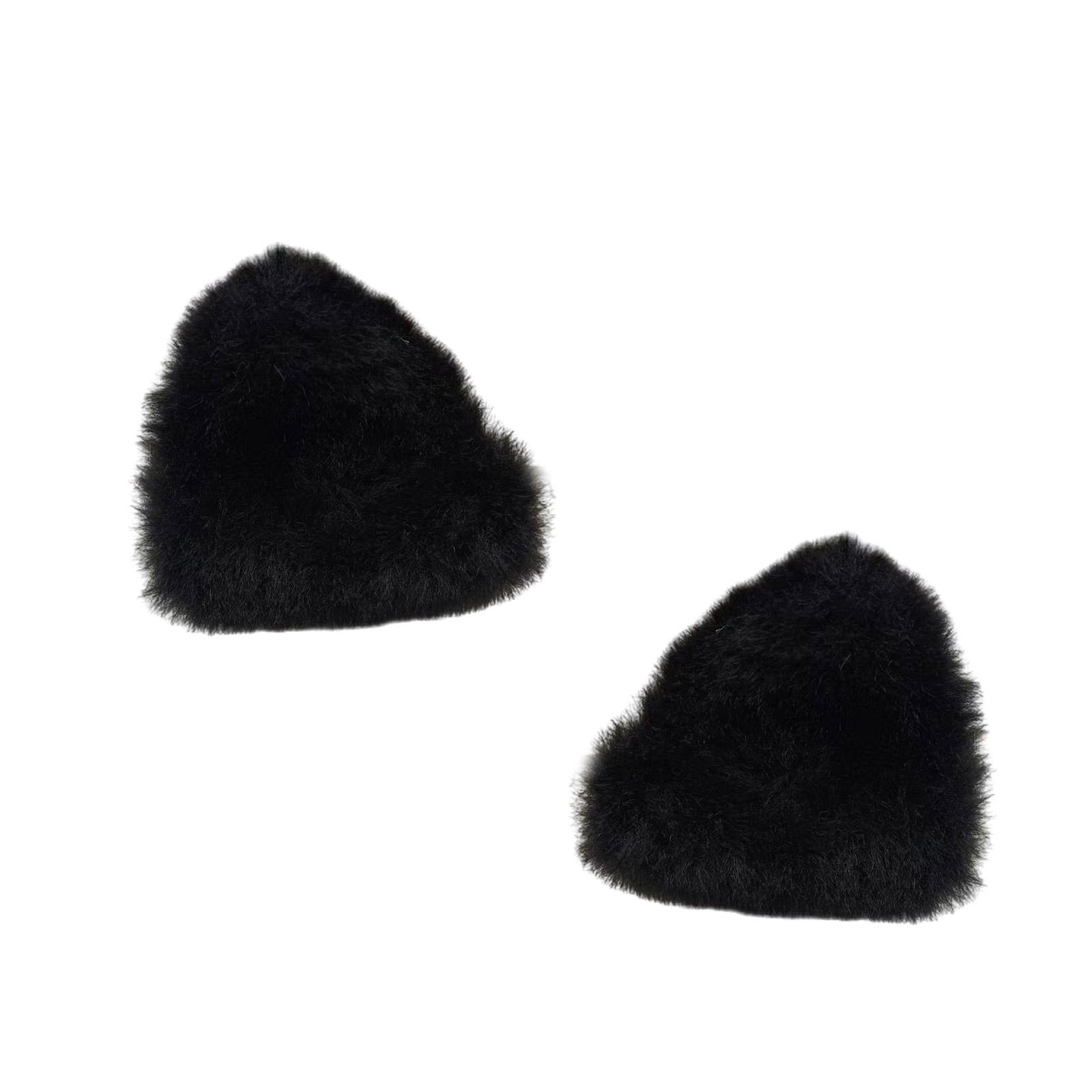 

Стильные плюшевые заколки для волос с кошачьими ушками, уникальные заколки для волос с кошачьими ушками, мягкие нескользящие заколки-коготь для женщин, украшения 2