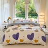 Four-piece Cartoon Single-piece Bedding Dormitory Bed Sheet Quilt Cover Ins Quilt Cover Three-piece Set Spring