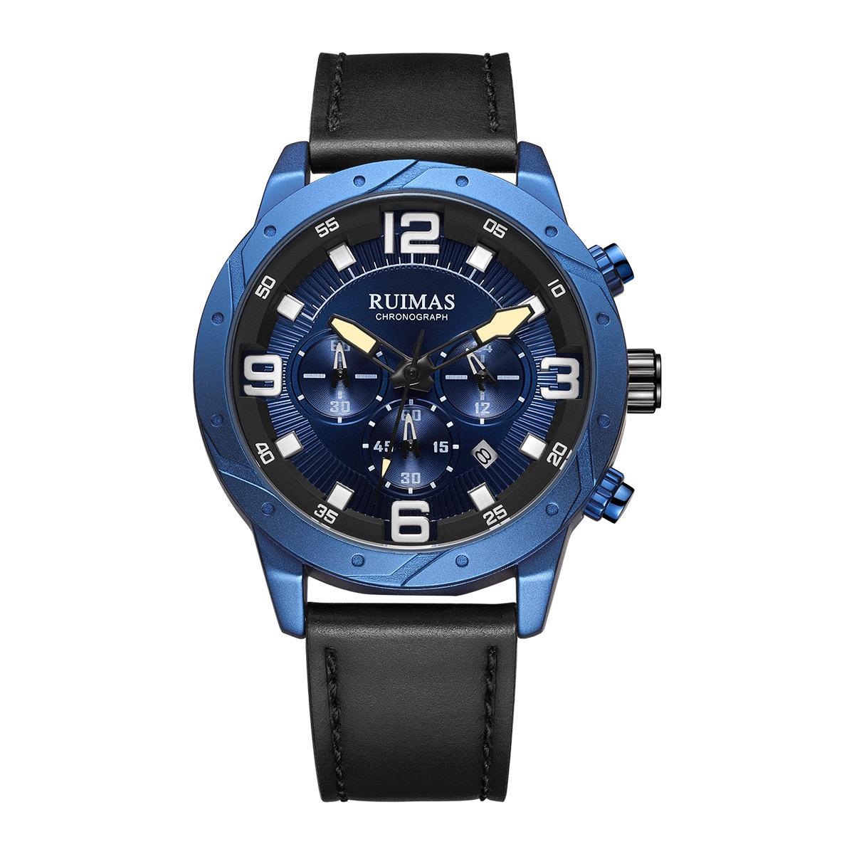 Luminous Quartz Watch, Multifunctional Outdoor Sports Watch Men S 595