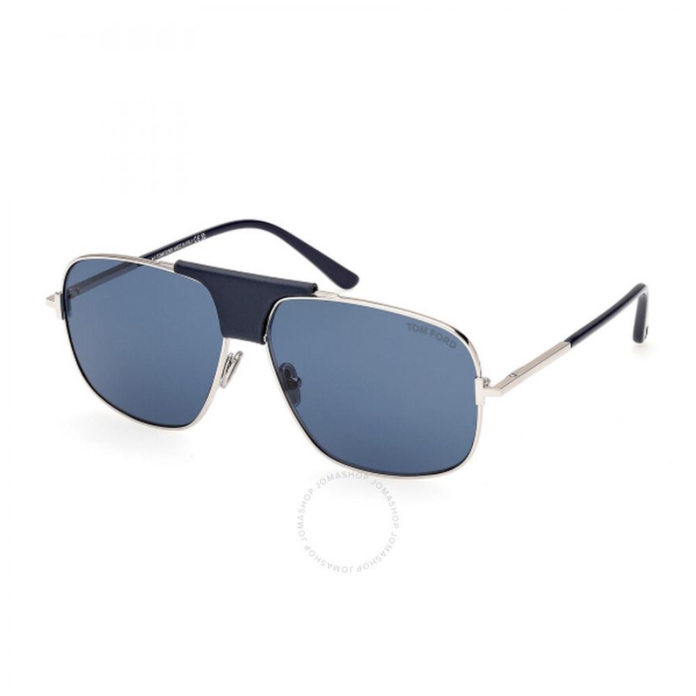 

Tom Ford Tex Blue Navigator Мужские солнцезащитные очки FT1096 16V 62