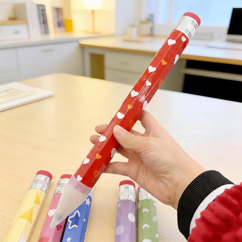 Wooden Big Pencil 34CM Giant Pencil Funny Stationery Pencil  Students