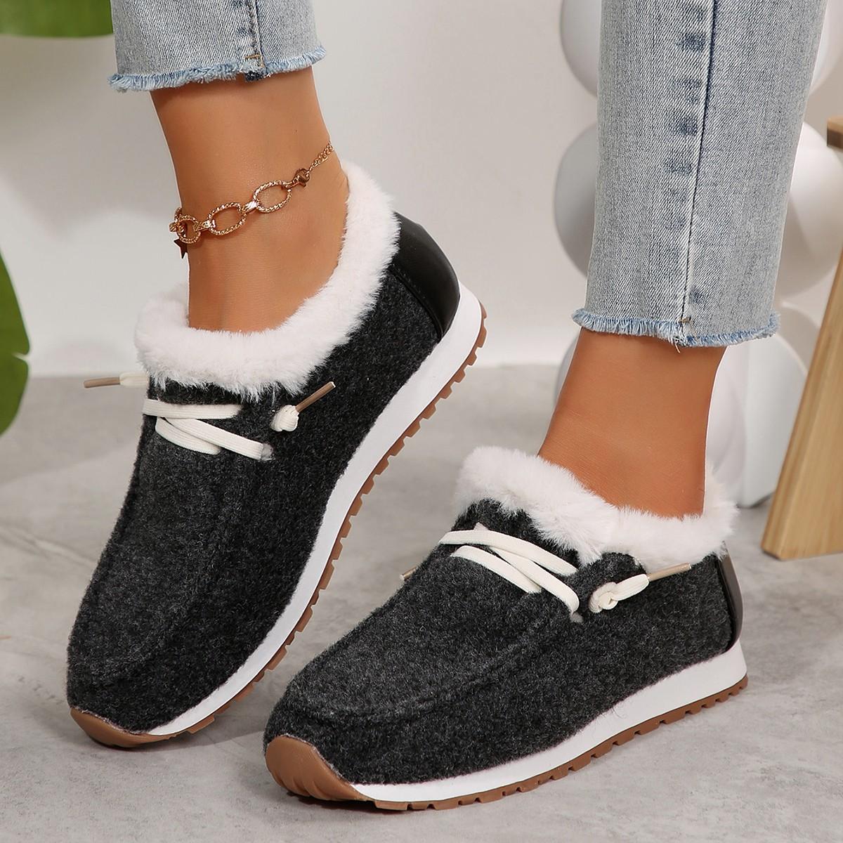 

Жіночі Зимові Теплі Кросівки Жіночі Тенісні Кросівки Фітнес Спортивне Взуття Жіночі Тренажери Протиковзке Вуличне Взуття для Ходьби 43 темно-сірий колір