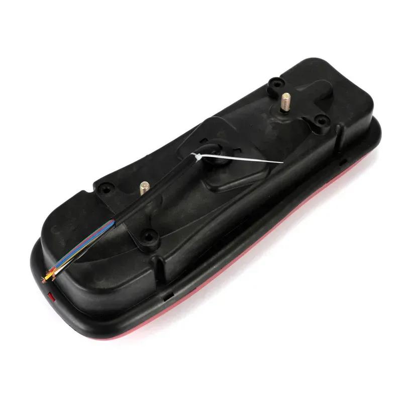 2PCS Trailer Tail Light 24V Car Trucks Lorry Rear Taillight Brake Light 12V Stop Reversing Running Lights 46LED Side Lamp