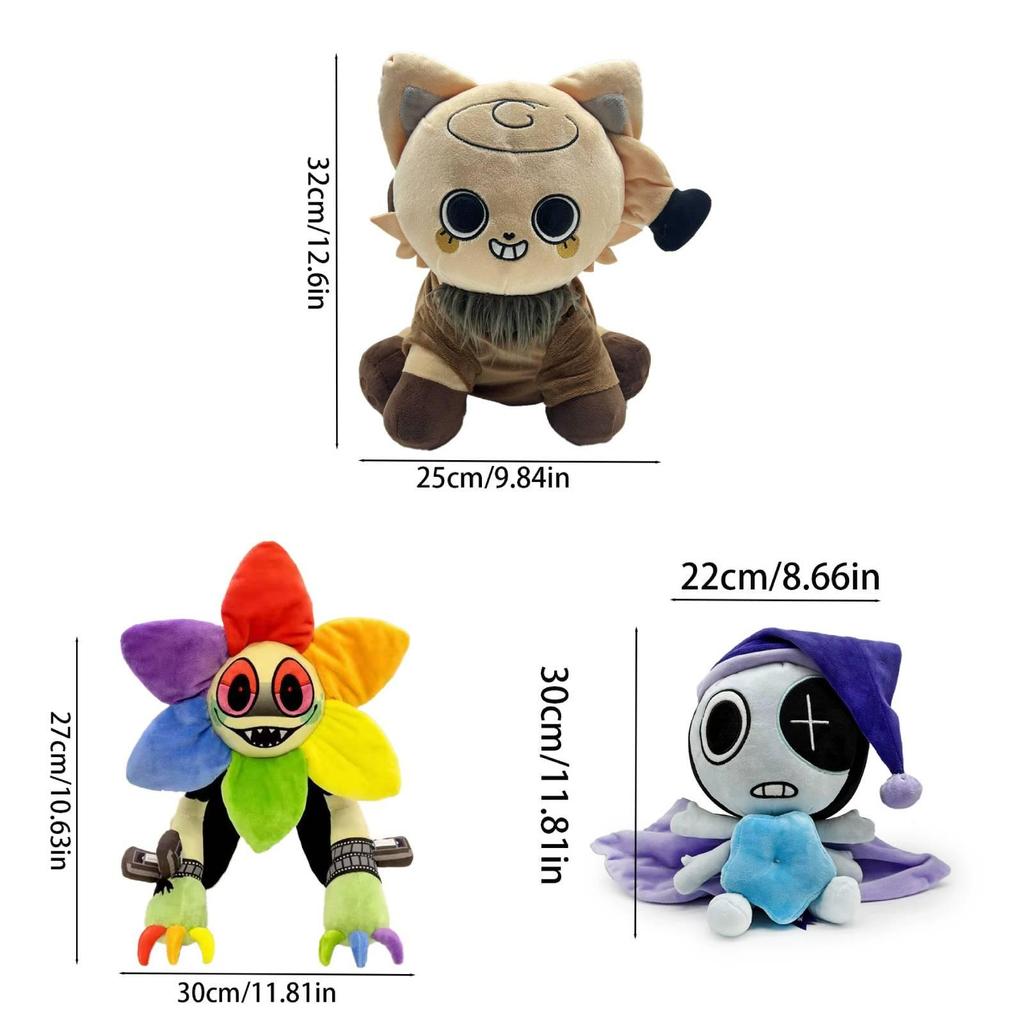 Dandys World Plush Cat Toy With Soft Short Plush For Kids And Adults