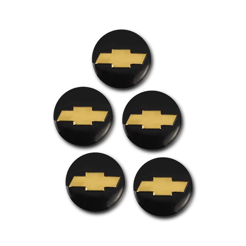 ydpf8 5/10Pcs Aluminum Car Remote Key Emblem Stickers For Chevrolet Trax Camaro Aveo Cruze Sonic Silverado Captiva Equinox Trailblazer