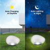 Solar Decorative Lawn and Landscape Pebble Lights for Villa and Park Atmosphere