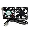 Computer Case Fast Cooler Fan Ultra Silent 4 5 6 8CM Quiet Cooling PC Cooler Fan Case Fans 5V DC Chassis Radiator