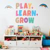 Creative 4 Inch Letter Stickers Colorful Waterproof Alphabet Stickers English Letters Vinyl Notice Board Stickers Blackboard