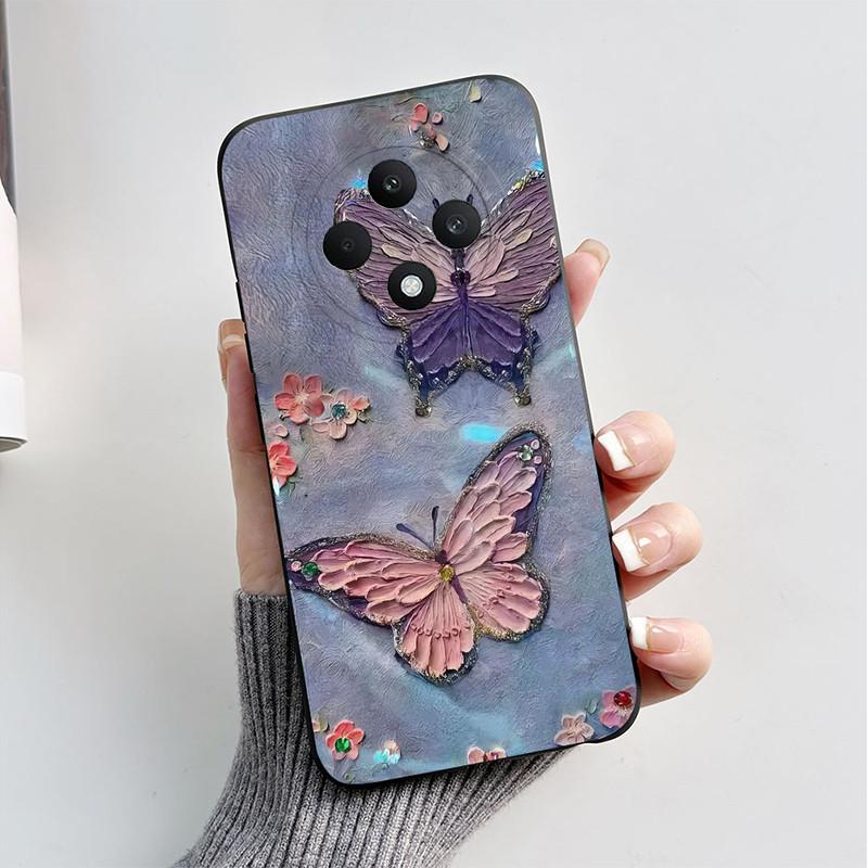 For Oppo Reno 12F 4G Case CPH2687 Cute Astronaut Painted Soft Silicone Cover For Oppo Reno12 F Reno 12 FS Reno12F 5G Case Shell