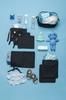 Little Princess Travel Pouch Set with Icon Black 7-Piece Stickers,