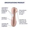 Vibromasseur - satisfyer pro 2 - 2 generation