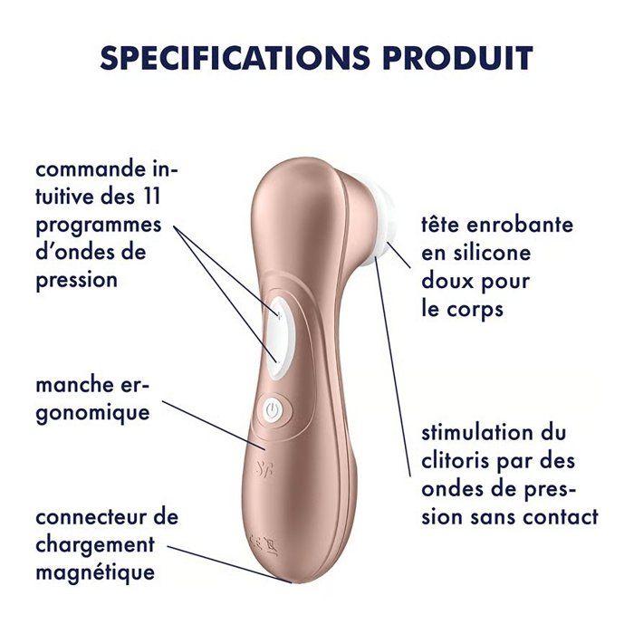 Vibromasseur - satisfyer pro 2 - 2 generation