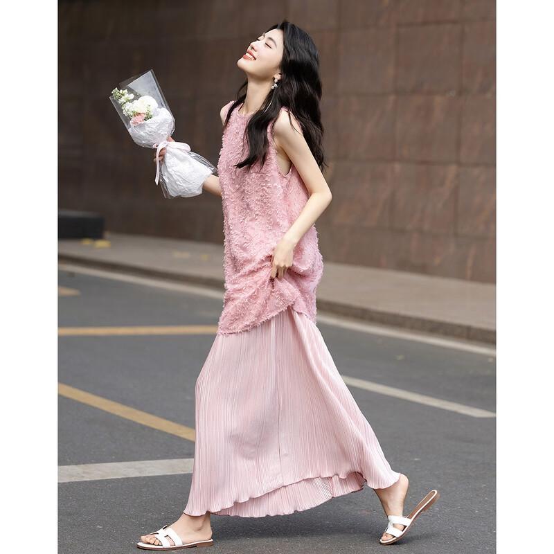 

Платье Демана плиссированное H-силуэта XL