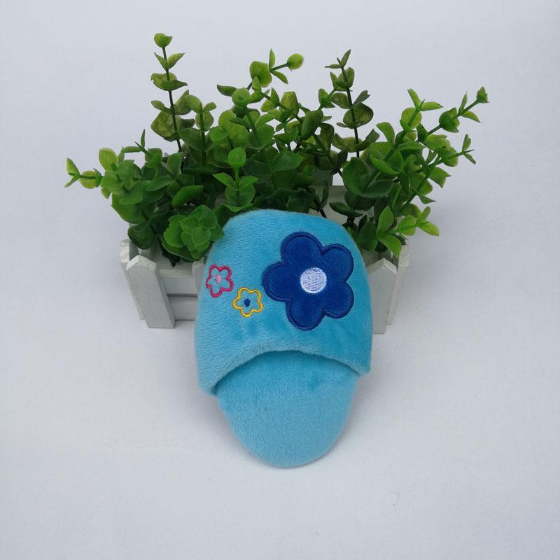 

Прочные прорезыватели, плюшевые хлопковые тапочки со звуком, игрушки для собак, товары для питомцев синий