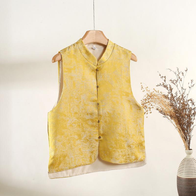 New Crew Neck Versatile Temperament Loose Retro Acetic Acid Top 2025 New Pole End Elegant Retro Vest