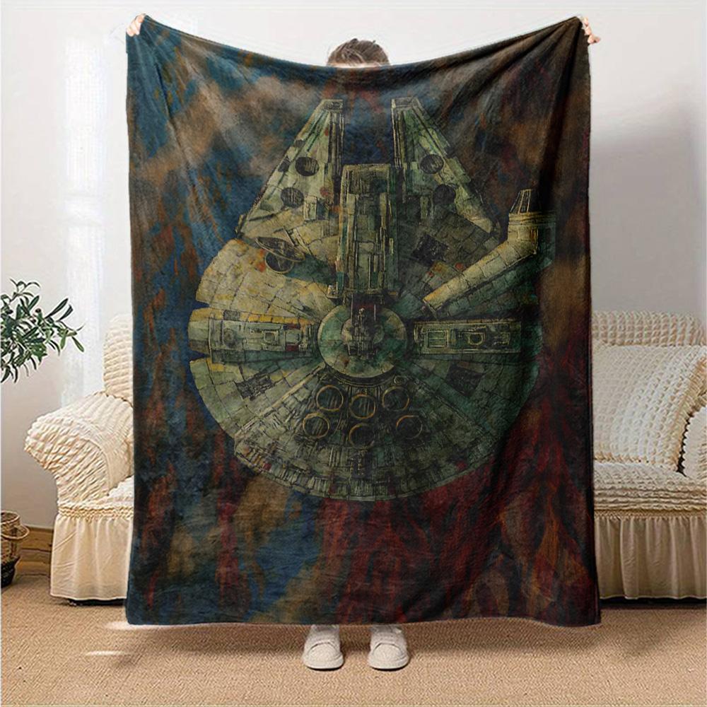 Star Wars Blanket Warmthful Decor Suitable for Office Couch Livingroom for All Occasions Modern Style Unique Gift for Family and Friends Camping