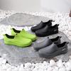 Men's Low Cut Anti Slip And Wear Resistant Work Rain Shoes