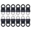 Q1FD Pack of 12 Removable Zippers Pulls Detachable Zippers Pulls Replacements ZippersGripper Mend Fixer for Suitcase Luggage