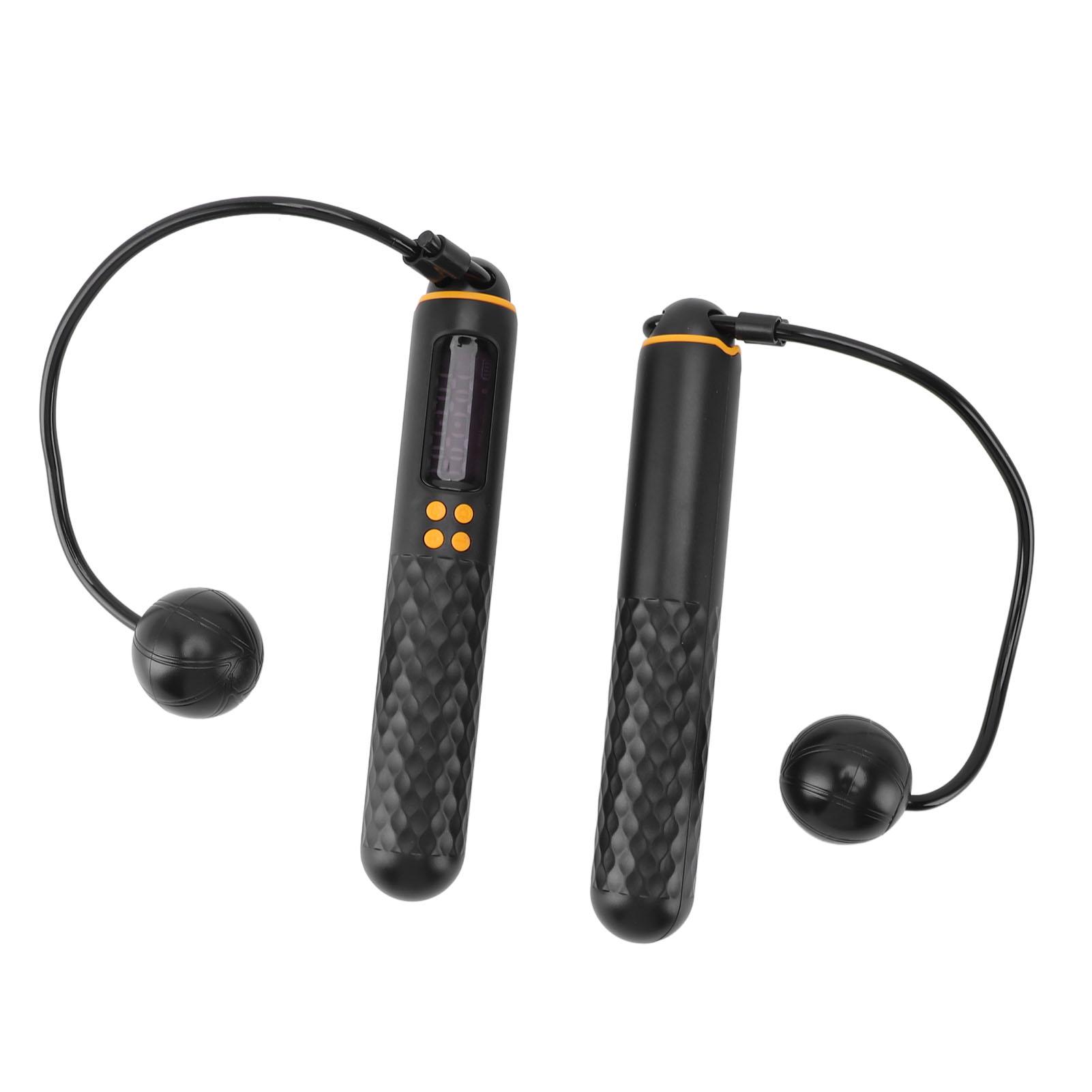 Скакалка со счетчиком Утяжеленная скакалка для фитнеса Перезаряжаемая беспроводная скакалка для мужчин, женщин, детей Фитнес