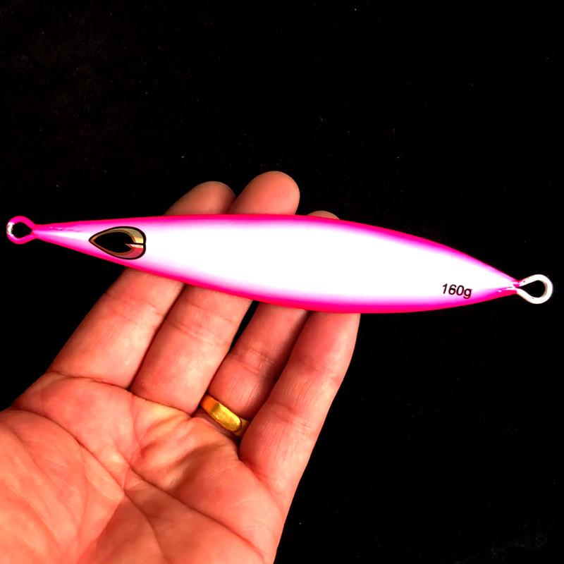 Luminous Ocean Trolling Lead Fish Lure - 160g Shore Casting Bait