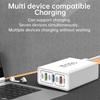 160W Multiport Usb Type C Fast Charger Pd Qc3.0 Desktop Phone Charger Adapter For Iphone Xiaomi Macbook Laptop Ipad Eu/Us Plug